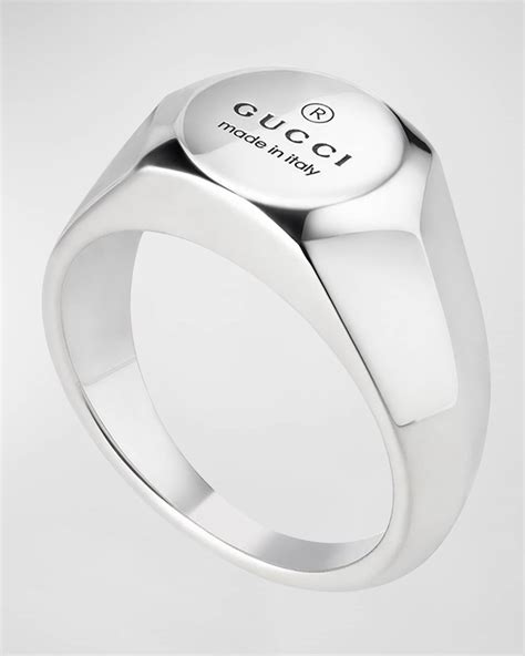 gucci herren ring|gucci trademark ring.